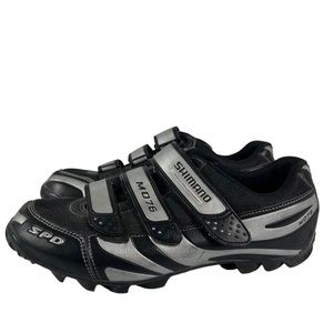 Shimano MO76 SPD Pedaling Dynamics Men’s Cycling Shoes Black Gray Cleats Size 44